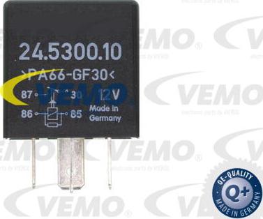 Vemo V15-71-0018 - Relé, palivové čerpadlo parts5.com