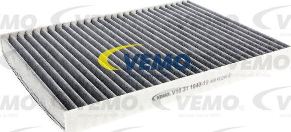 Vemo V10-31-1040-1 - Φίλτρο, αέρας εσωτερικού χώρου parts5.com