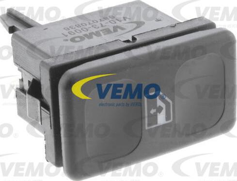 Vemo V10-73-0091 - Switch, window regulator parts5.com