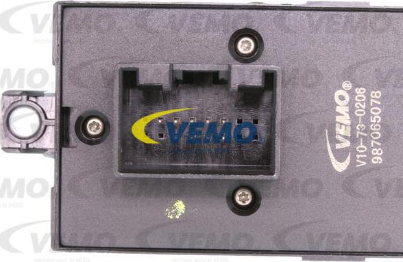 Vemo V10-73-0206 - Şalter, kapı kilitleme sistemi parts5.com