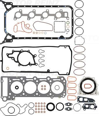 Victor Reinz 01-31555-02 - Popoln komplet tesnil, motor parts5.com