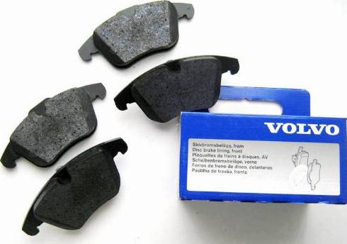 Volvo 30793857 - Sada brzdových platničiek kotúčovej brzdy parts5.com