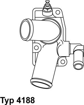 WAHLER 4188.92D - Termostaat,Jahutusvedelik parts5.com