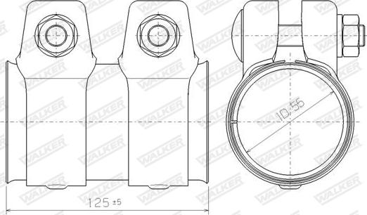 Walker 80138 - Cevne spojnice, izduvni sistem parts5.com