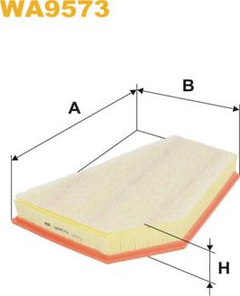 WIX Filters WA9573 - Õhufilter parts5.com