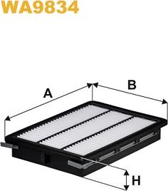 WIX Filters WA9834 - Luftfilter parts5.com