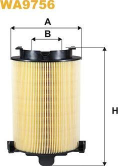 WIX Filters WA9756 - Filtru aer parts5.com