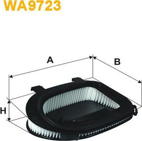 WIX Filters WA9723 - Filtr powietrza parts5.com