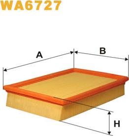 WIX Filters WA6727 - Vzduchový filter parts5.com