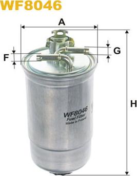 WIX Filters WF8046 - Φίλτρο καυσίμου parts5.com