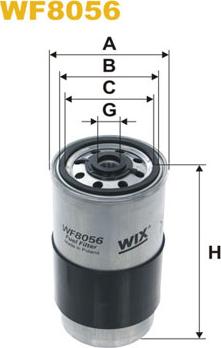 WIX Filters WF8056 - Filtre à carburant parts5.com