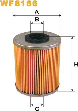 WIX Filters WF8166 - Fuel filter parts5.com