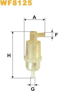 WIX Filters WF8125 - Filtre à carburant parts5.com