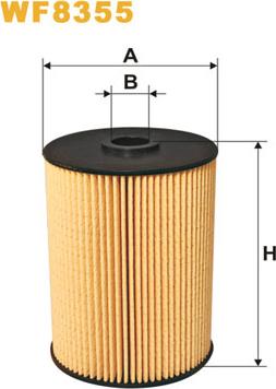 WIX Filters WF8355 - Filtru combustibil parts5.com