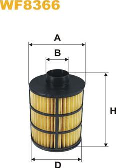 WIX Filters WF8366 - Φίλτρο καυσίμου parts5.com