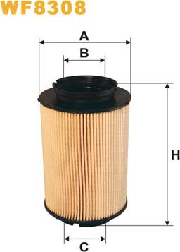 WIX Filters WF8308 - Polttoainesuodatin parts5.com