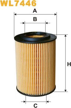 WIX Filters WL7446 - Olejový filtr parts5.com