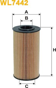 WIX Filters WL7442 - Ölfilter parts5.com