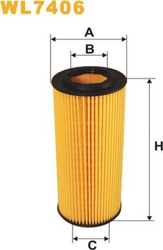 WIX Filters WL7406 - Filtru ulei parts5.com