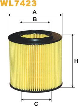 WIX Filters WL7423 - Filtro de aceite parts5.com