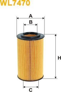 WIX Filters WL7470 - Filter za ulje parts5.com