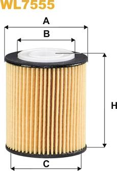 WIX Filters WL7555 - Õlifilter parts5.com