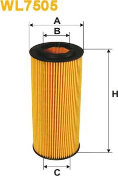 WIX Filters WL7505 - Filtro de aceite parts5.com