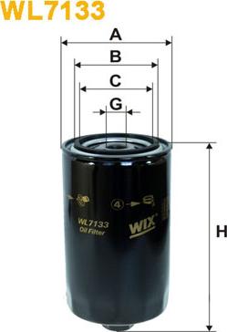 WIX Filters WL7133 - Õlifilter parts5.com