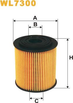 WIX Filters WL7300 - Filtru ulei parts5.com