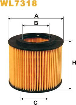 WIX Filters WL7318 - Öljynsuodatin parts5.com