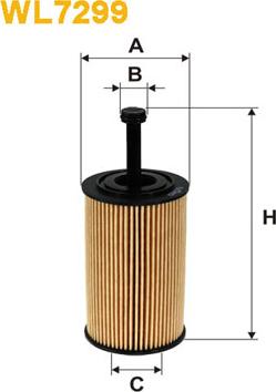 WIX Filters WL7299 - Маслен филтър parts5.com