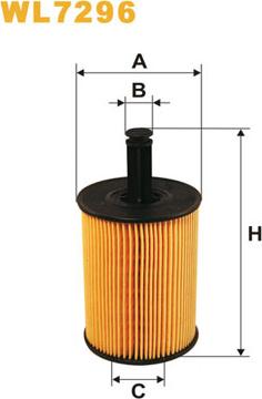 WIX Filters WL7296 - Olejový filter parts5.com