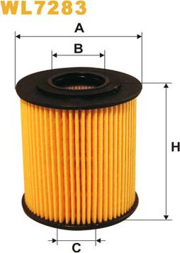 WIX Filters WL7283 - Oil Filter parts5.com