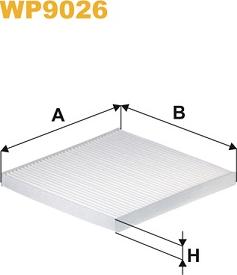 WIX Filters WP9026 - Filter,salongiõhk parts5.com