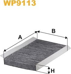 WIX Filters WP9113 - Filter,salongiõhk parts5.com