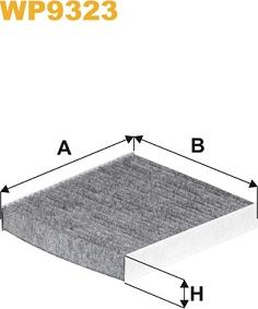 WIX Filters WP9323 - Filtru, aer habitaclu parts5.com