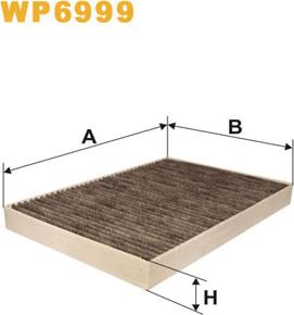 WIX Filters WP6999 - Filtre, air de l'habitacle parts5.com