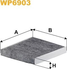 WIX Filters WP6903 - Filtro, aire habitáculo parts5.com