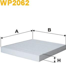 WIX Filters WP2062 - Filtro, aire habitáculo parts5.com