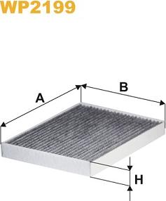 WIX Filters WP2199 - Filter, interior air parts5.com