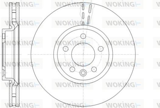 TRW DF6499S - Jarrulevy parts5.com