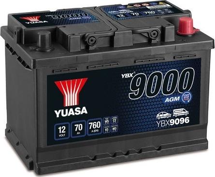Yuasa YBX9096 - Batería de arranque parts5.com