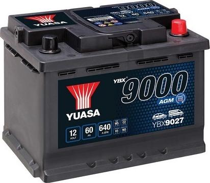 Yuasa YBX9027 - Batería de arranque parts5.com