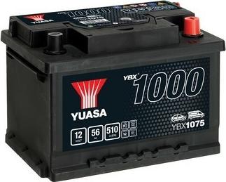 Yuasa YBX1075 - Akumulator za startovanje parts5.com