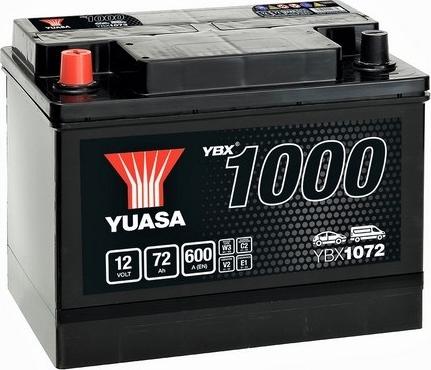 Yuasa YBX1072 - Starterbatterie parts5.com