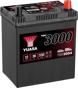 Yuasa YBX3054 - Starter Battery parts5.com