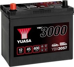 Yuasa YBX3057 - Starter akumulator parts5.com