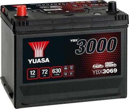 Yuasa YBX3069 - Marş motoru aküsü parts5.com