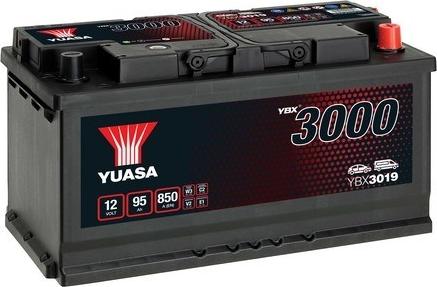 Yuasa YBX3019 - Starter Battery parts5.com