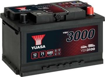 Yuasa YBX3100 - Starter akumulator parts5.com